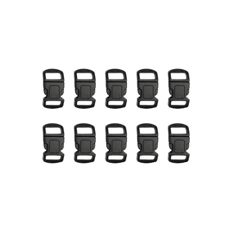 Backpack Buckle Secure Fastening Replacement Multiple Size Convenient Side Release Buckle Secure Fastening