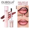 OLIBOLLA Liner Labbra Peel-Off Opaco Lunga Tenuta Impermeabile Rossetto Non Sbiadisce Lucidalabbra Rimovibile