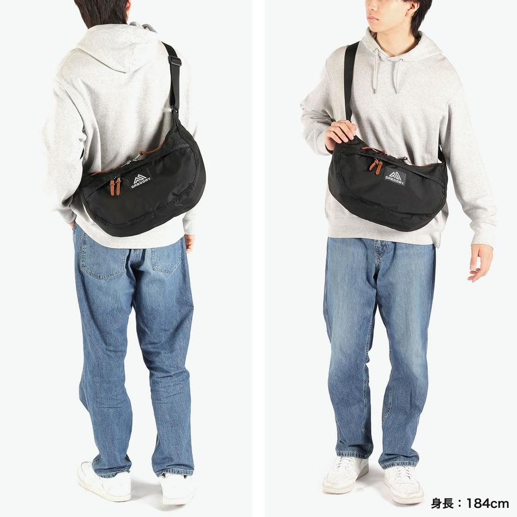 Gregory Unisex Umhängetasche M 1545031041 Schwarze Umhängetasche