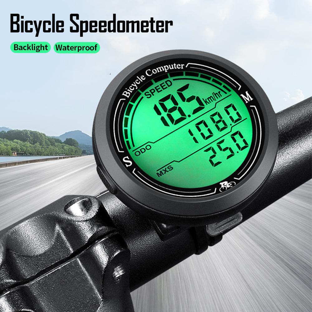 

Велосипедный проводной велосипедный спидометр круглой формы велосипедный компьютер с подсветкой экрана велосипедный одометр велосипедное оборудование водонепроницаемый