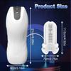 2026 Automatic Male Masturbation Cup Sucking Vibration Penis Oral Machine Suction Blowjob Masturbator Real Vagina Vacuum Sex Toys Increase Erection