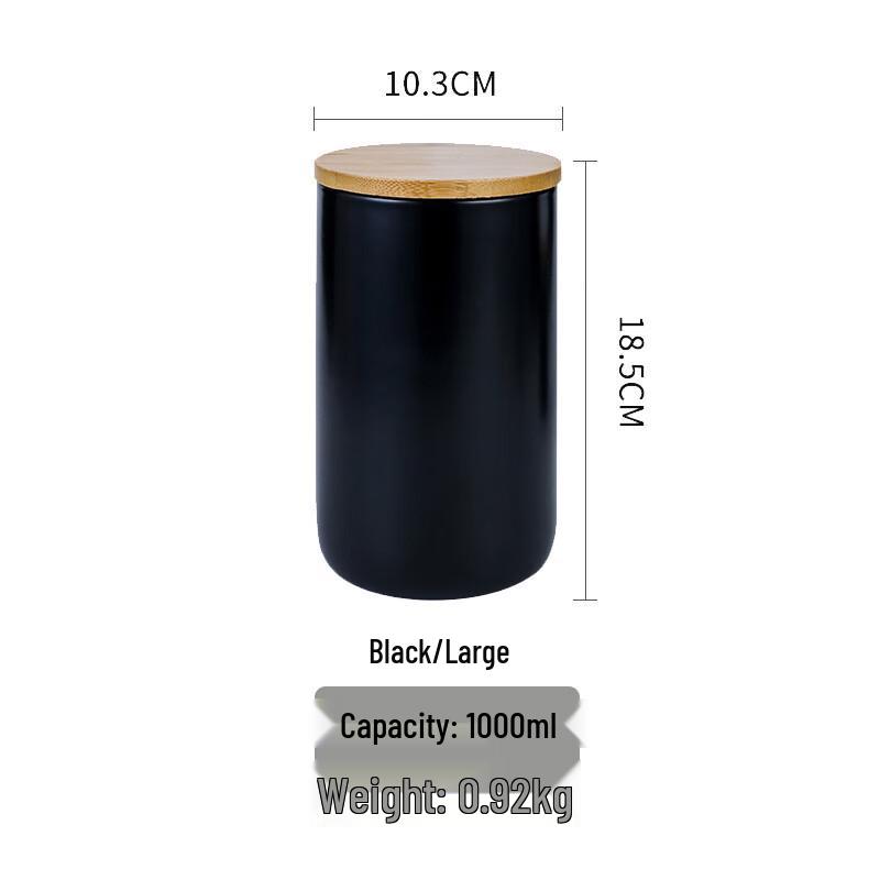 Vaso Contenitore in Ceramica Nordica Zhinianhua