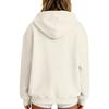 Damen Half-Zip Kapuzen-Rugby Pullover Sweatshirt für Partner-Partnerlook