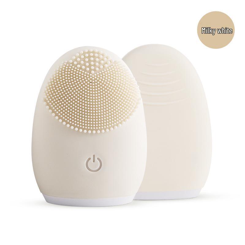 Electric Soft Silicone Facial Cleansing Brush and Makeup Remover