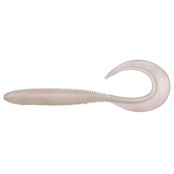 Megabass Kemuri Curly 4.5 inch Pearl White