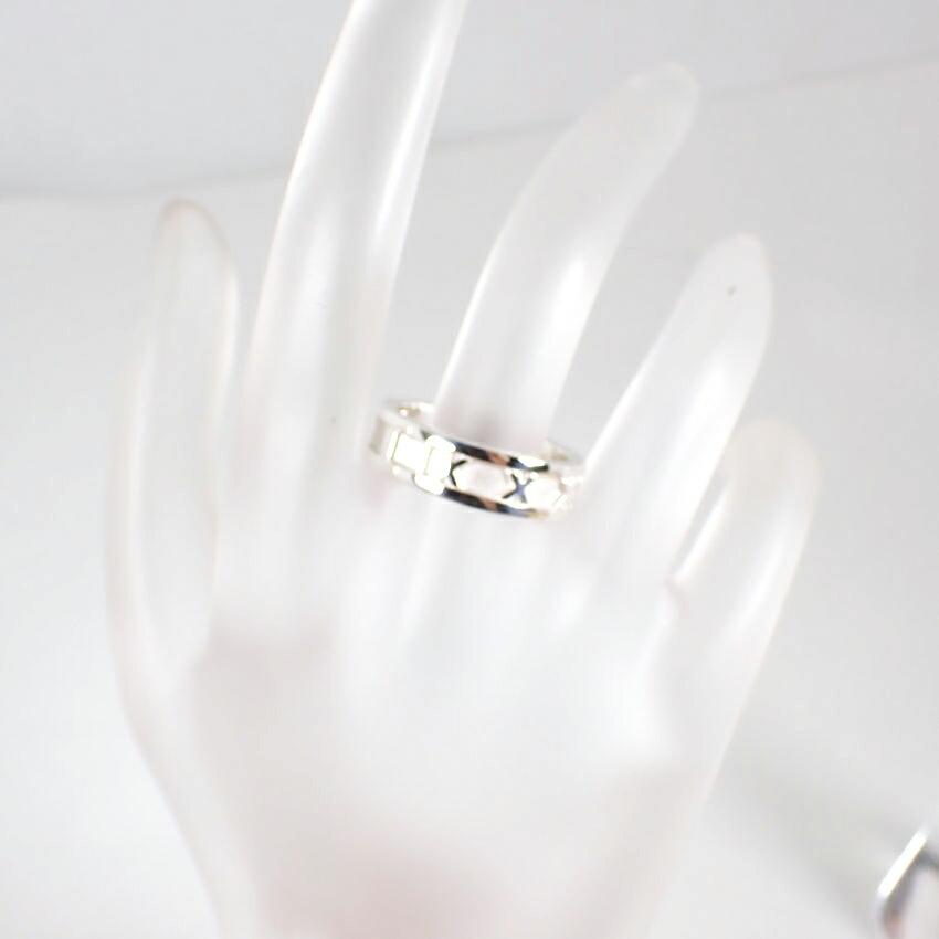 [Used] TIFFANY/Tiffany 925 Atlas Ring / Size 14 / j60-10