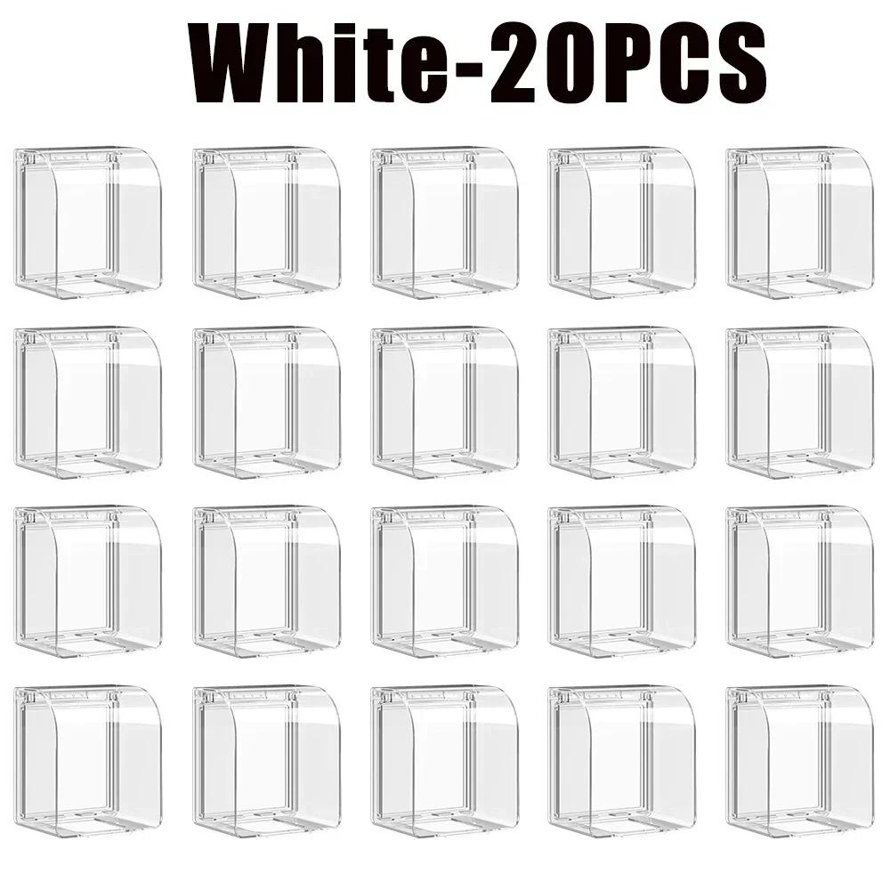 Self-adhesive 86 Type Wall Socket Waterproof Box Nail-free Glue Paste Doorbell Board Panel Cover Switch Button Cover