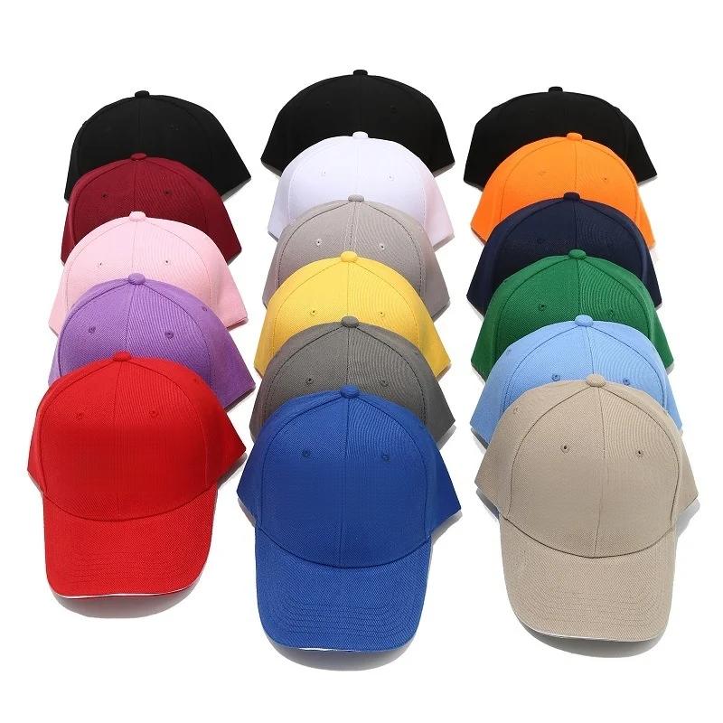 6-Panel Baseball Cap Classic Unisex Snapback Hat For Men Women Dad Hat With Sandwich Brim Casual Hip Hop Urban Street Style Street Solid Color Cap