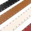Double Row Rivets Studded Waist Belt PU Leather Waistband Punk Waiststrap Corset Belt for Women Girl Daily Outfit