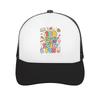 Sweet School Celebration Sprinkle Da Mesh Baseball Cap Casual Hat Outdoor For Womens Unisex FeUnisex