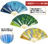 Tosenkyo Throwing Japanese Traditional Game Complete Score and Point Recording Sheet Included Reinforced Green Fan [Kyoyudo] (Fan Game) - Set