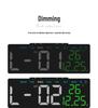 New Multi-Function LED Digital Alarm Clock with USB Output (Model 5510)
