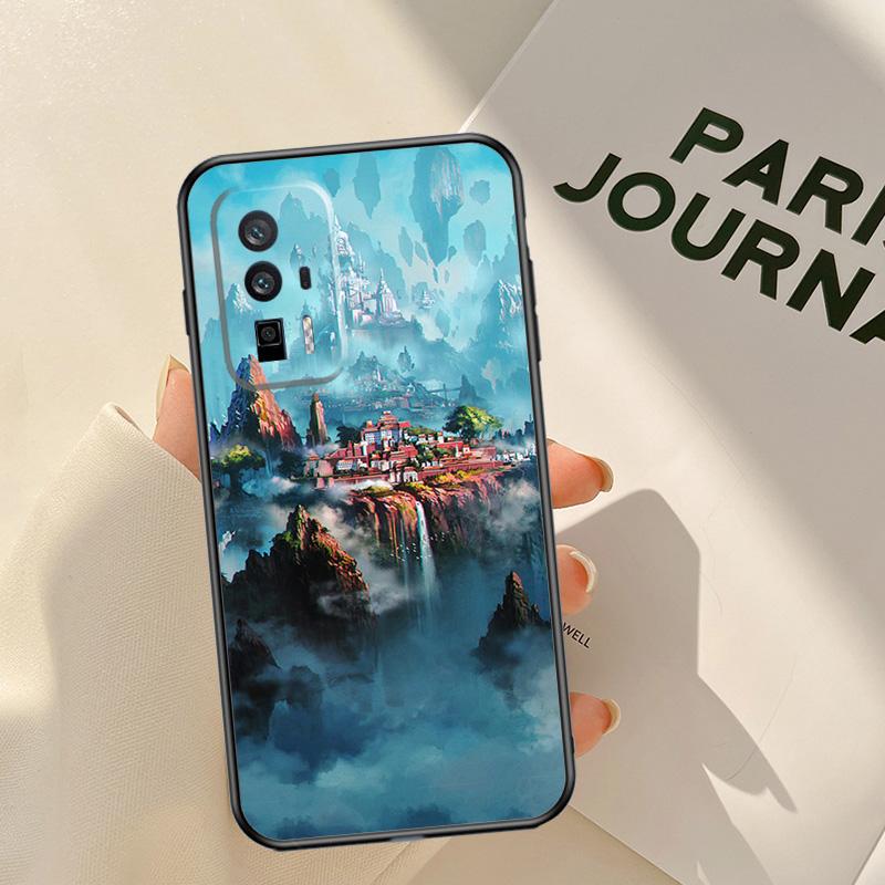 Anime Natura Landscape Case For Xiaomi 15 14 Ultra 13T 14T 15T Pro 17 Pro Max POCO X7 Pro X3 X5 X6 F5 F6 F7 F8 Coque