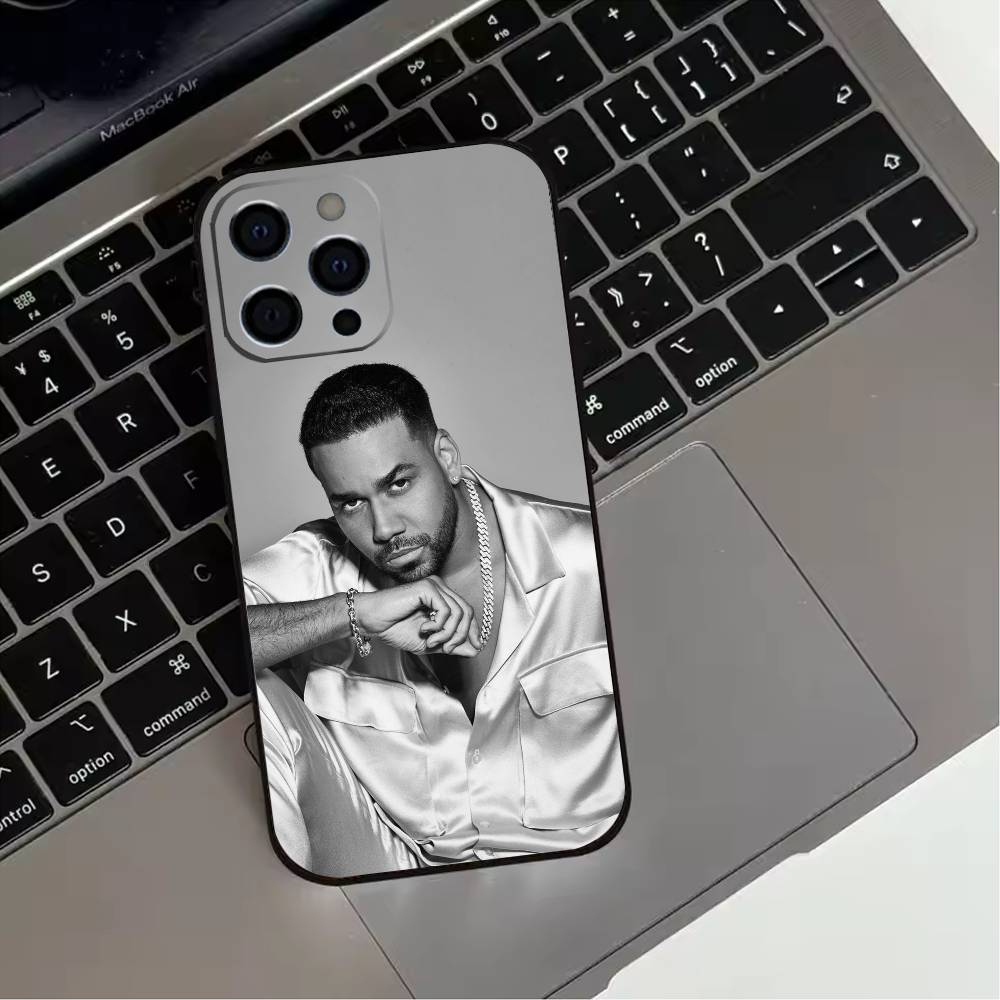 Singer Romeo Santos  Phone Case For iPhone 17,16,15,14,13,12,11 Plus,Pro Max,XS,Soft Silicone Black Cover
