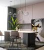 Nordic Modern Pendant Light – Minimalist Glass Fixture for Coffee Shops, Bedside, Bar Counters