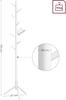 Floor Standing Coat Rack - Rcr04Wt