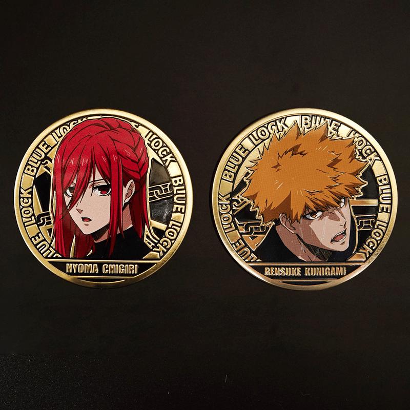 Blue Lock Chigiri & Kunigami Button Badge Set