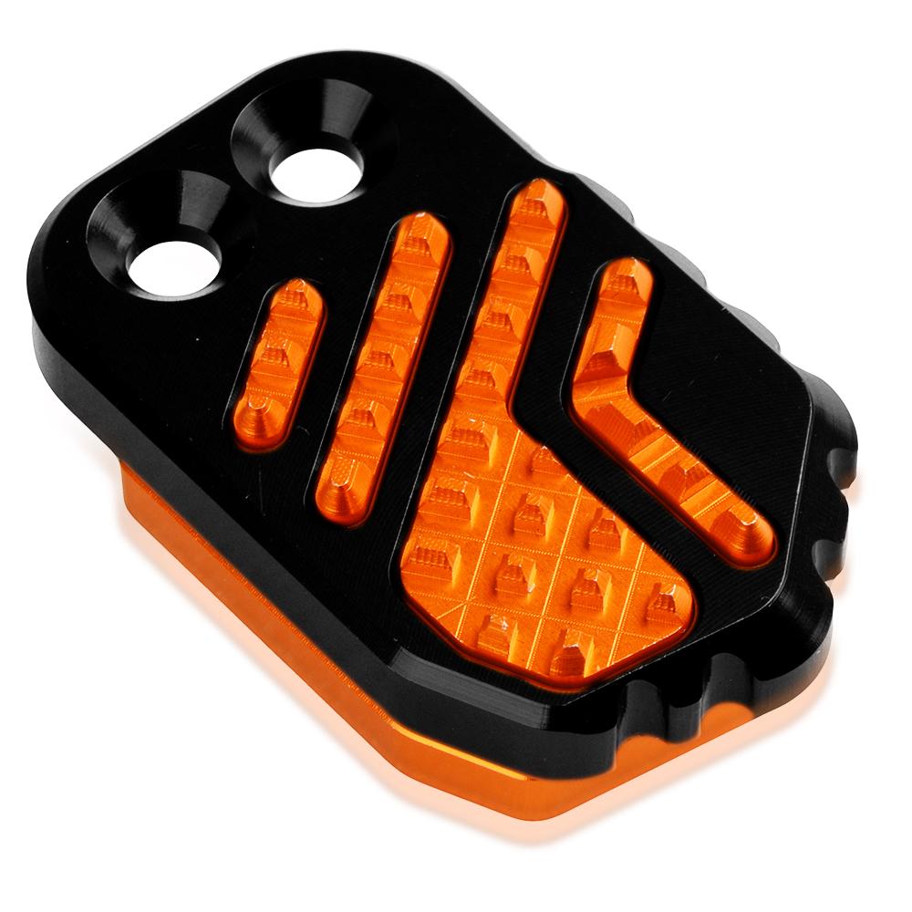 

Мотоцикл для 125 200 250 300 350 400 450 500 XCW EXC EXCF 2016-удлинитель заднего ножного тормозного рычага, увеличенная колодка black orange