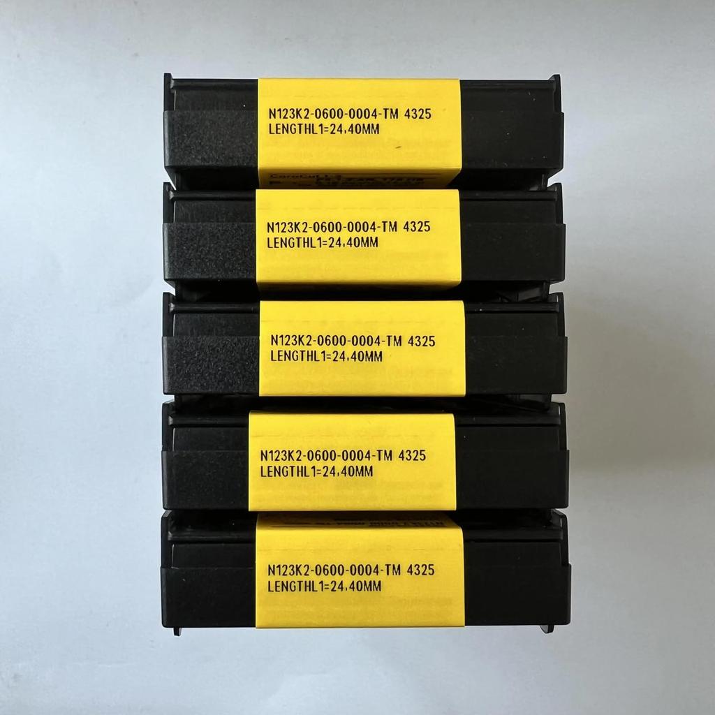 Original Sandvik / N123K2-0600-0004-TM 4325 /CNC CARBIDE tool blade 10 Pcs