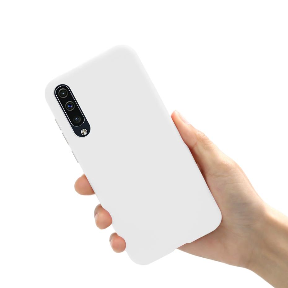 

Чехол для Samsung A50 Samsung Galaxy A50s A30S A505F A505 A 50 2019 Чехол Роскошный Матовый Мягкий Защитный Чехол на Заднюю Панель Чехлы для Телефонов For Galaxy A50 белый