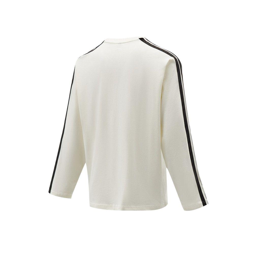 adidas St 3St Long Sleeve Casual Striped T-Shirt Men Tops KR2536