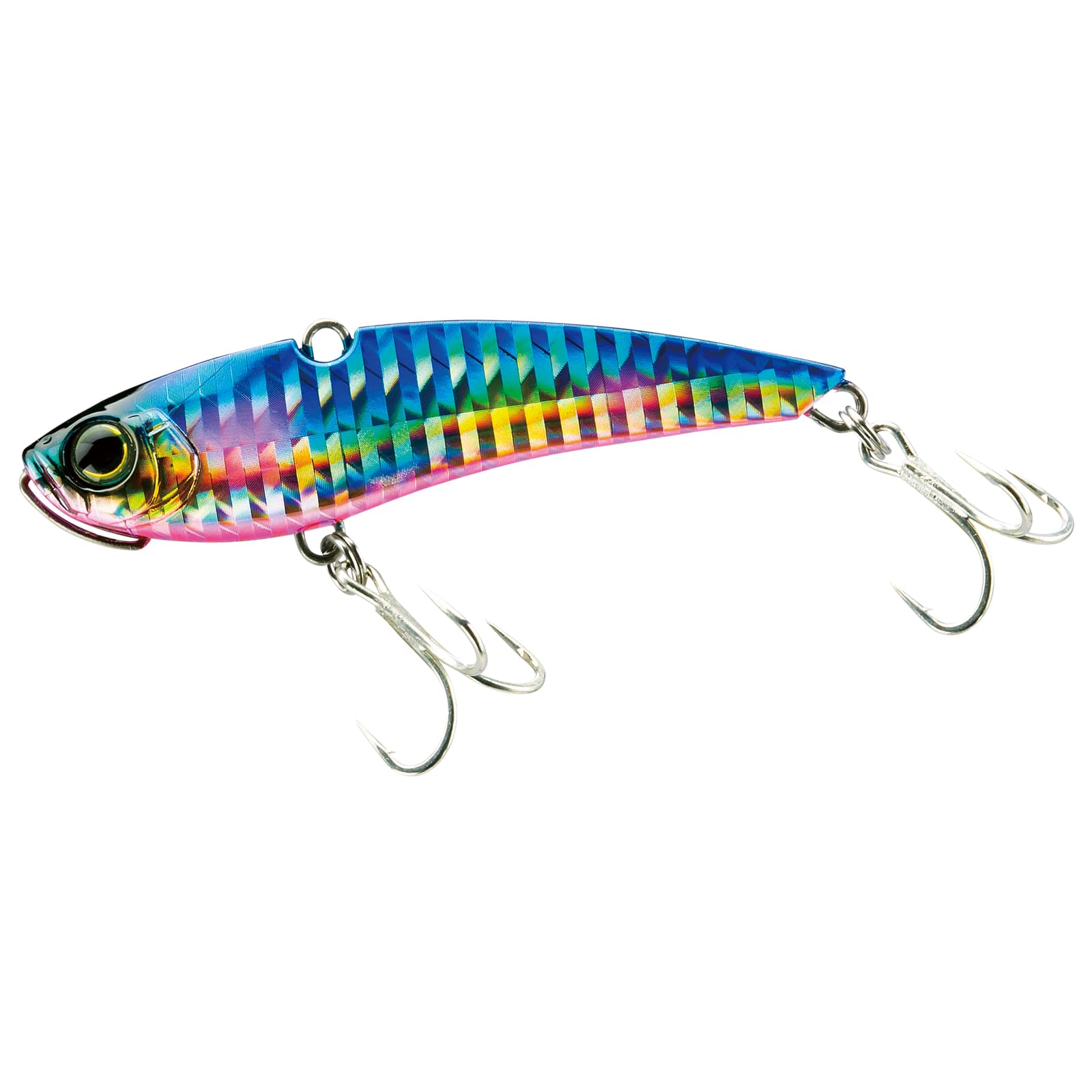 

DUEL HARDCORE Vibration Hardcore Solid Vibe Pink for Sea Bass and Rockfish Lure, (S), 85mm, Weight 35g, F1179-HBPC-Blue Candy,