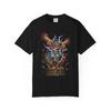 Thunder Jar Raku Inferno Graphic T-Shirt Black Front Print Comfort Colors 1717