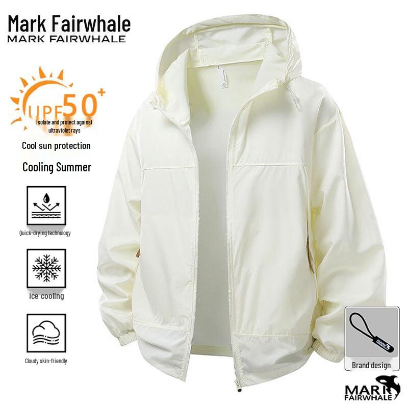 Mark Fairwhale Men's Lightweight Hooded Sun Protection Jacket