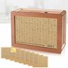 Reusable Coin Tray Storage Case Wooden Money Storage Bank Crafts Money Saving Box  Children Gifts