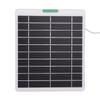 5W Solar Panel Fit for   Pro 5S Surveillance Camera Monocrystalline Silicon Solar  r with 3 Pin Interface for Security Camera Doorbell