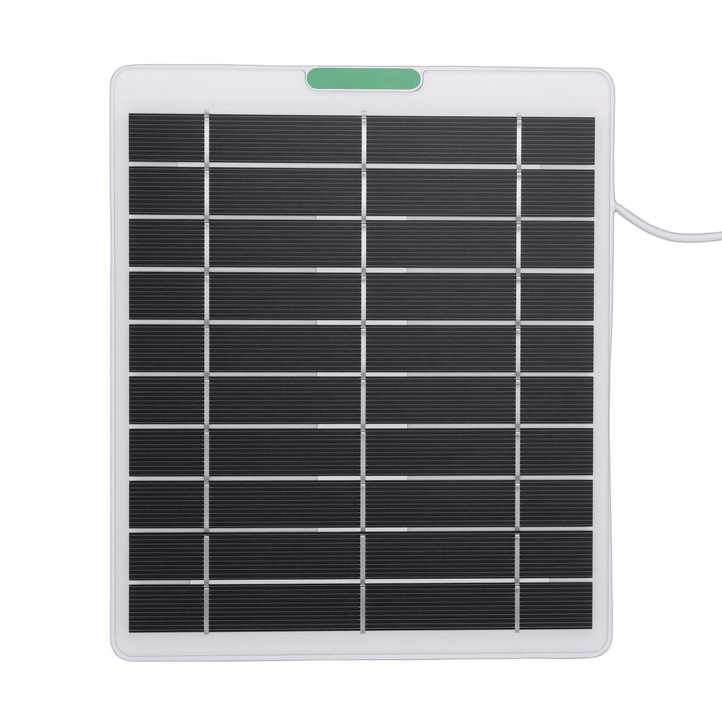 5W Solar Panel Fit for   Pro 5S Surveillance Camera Monocrystalline Silicon Solar  r with 3 Pin Interface for Security Camera Doorbell