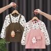 2025 Kids Waterproof, Stain-Resistant Reversible Baby Coveralls Apron