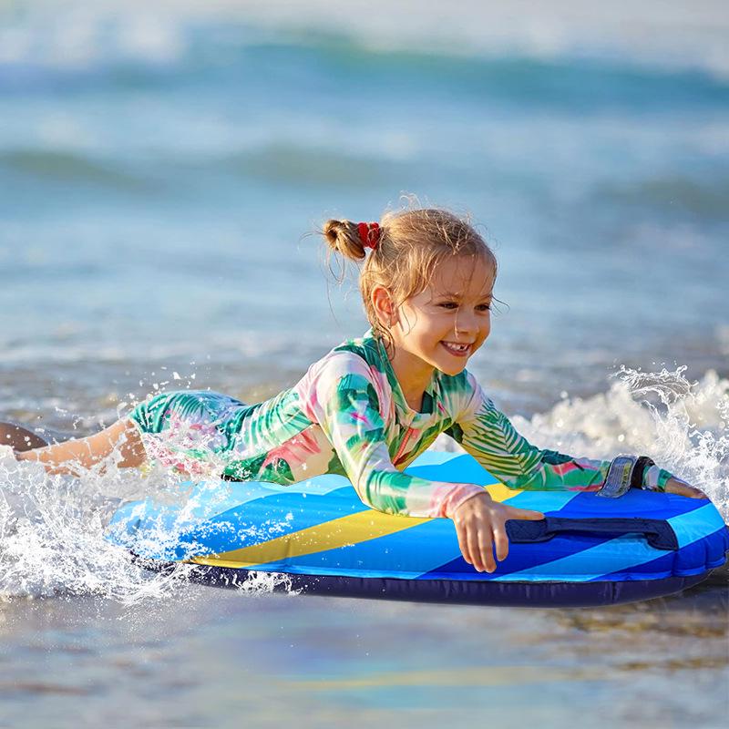 Inflatable Eco-friendly PVC Children's Water Ski Board with Handle