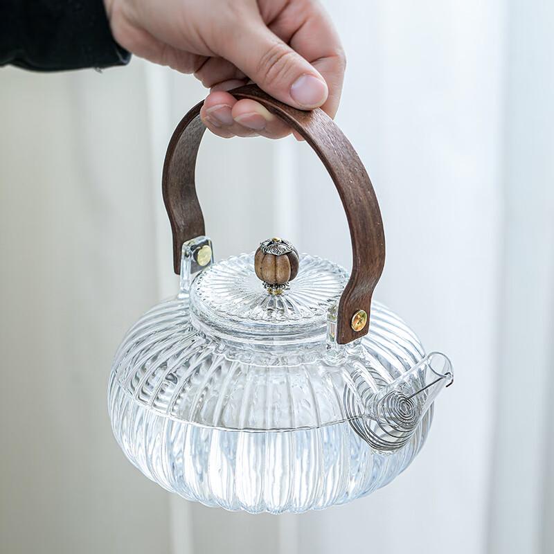 Sushi Ceramics High Borosilicate Glass Teapot