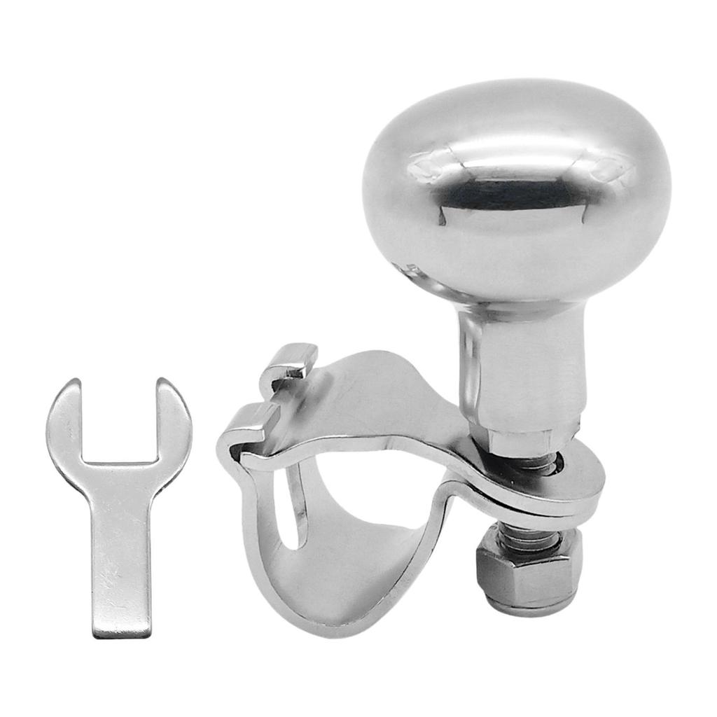 Marine Boat Steering Wheel Knob Aluminum with Wrench Sturdy Maneuvering Knob
