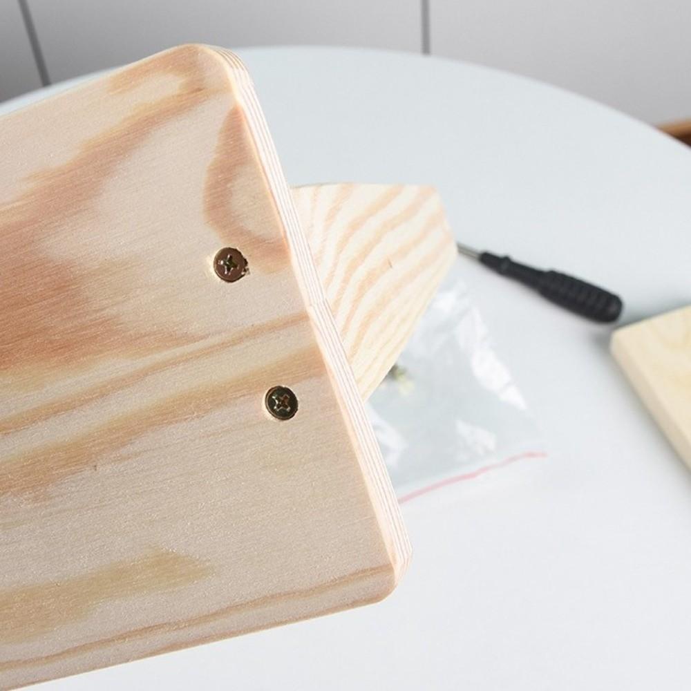 Solid Wood Wire Winding Rack Detachable Wool Storage Rack Thread Ball Holder Knitting Projects