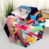1pc Rainbow Automatic Umbrella, Colorful Fantasy Design, Portable Folding for Fans & Travelers, Outdoor Gift Idea.X029