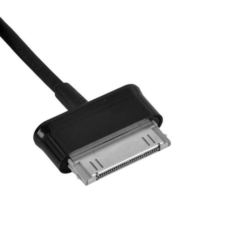 

USB-кабель для передачи данных 2 метра, зарядный кабель для планшета, синхронизация данных, зарядный кабель, совместимый для планшета Tab, черный