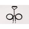 One drag two double head pet double leash dog leash braided braid PP round rope dog leash dog chain