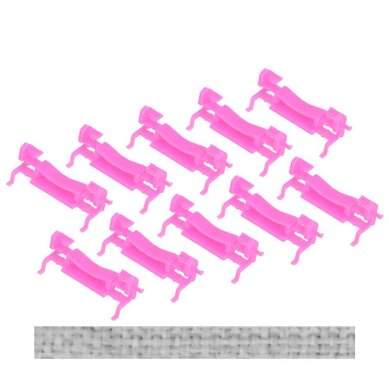 20Pcs/set Pink Roof Molding Clip Fastener Retainer 7403A143 Fit for Mitsubishi Lancer Outlander Sport 2011-2017 Plastic