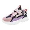 Hot-selling Classmate Girls' Shoes 6-12 Years Old Spring and Autumn New Double Net Casual Shoes Student Running Sports Shoes