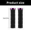 1pair Durability Mountain Bike Grip Ergonomic Comfortable Handlebars Grip for City Commuting
