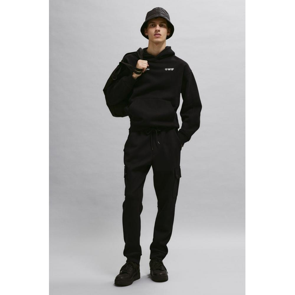 H M sliM Fit Scuba Jogger Pants Black