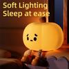 Halloween Pumpkin Cute Soft Lamp Bedside Decoration Mother and Baby Night Lamp Suitable for Halloween Gift Desktop Decoration