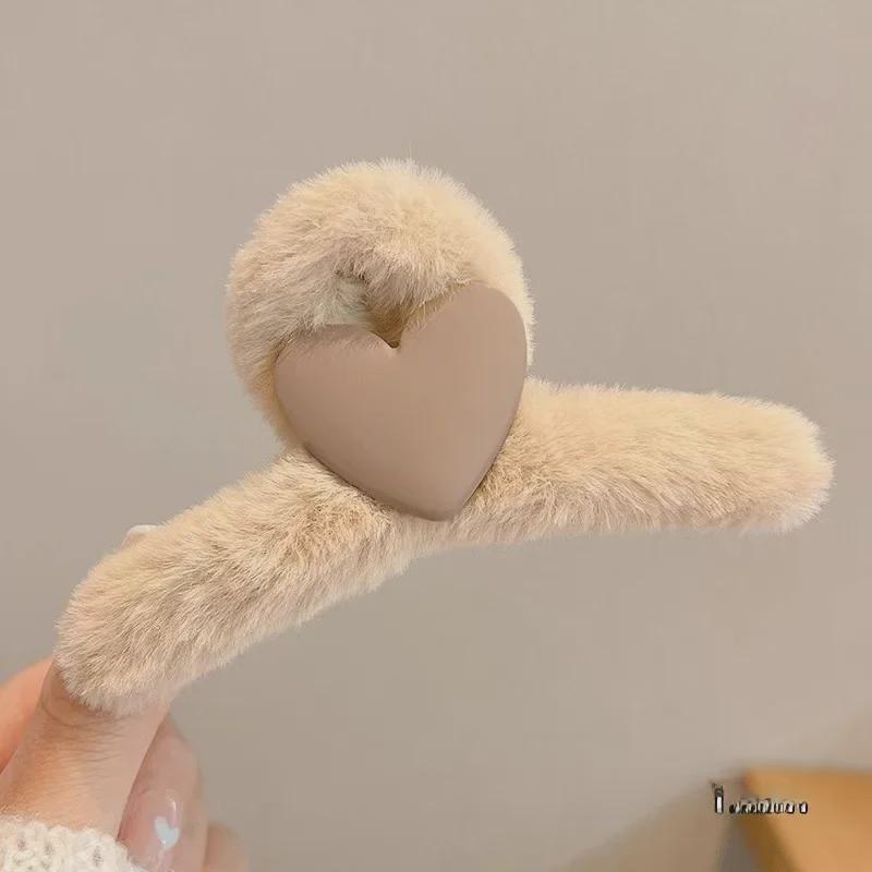 

Мягкая заколка для волос на осень и зиму – большая заколка в виде акулы для женщин