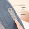 Rechargeable Wireless Massage Pad for Home & Office: Lumbar Support & Vibration Relaxation