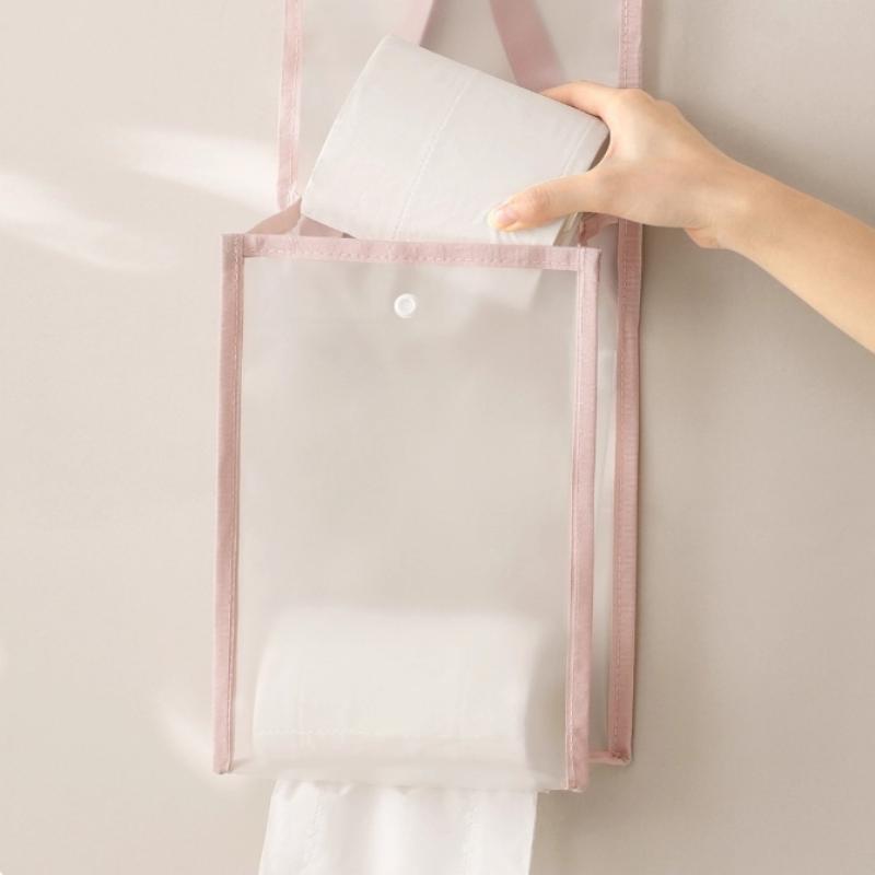 Scatola Portatovaglioli Impermeabile E Traspirante Borsa Portatovaglioli da Parete Scatola Portatile per Conservare i Tovaglioli per la Casa