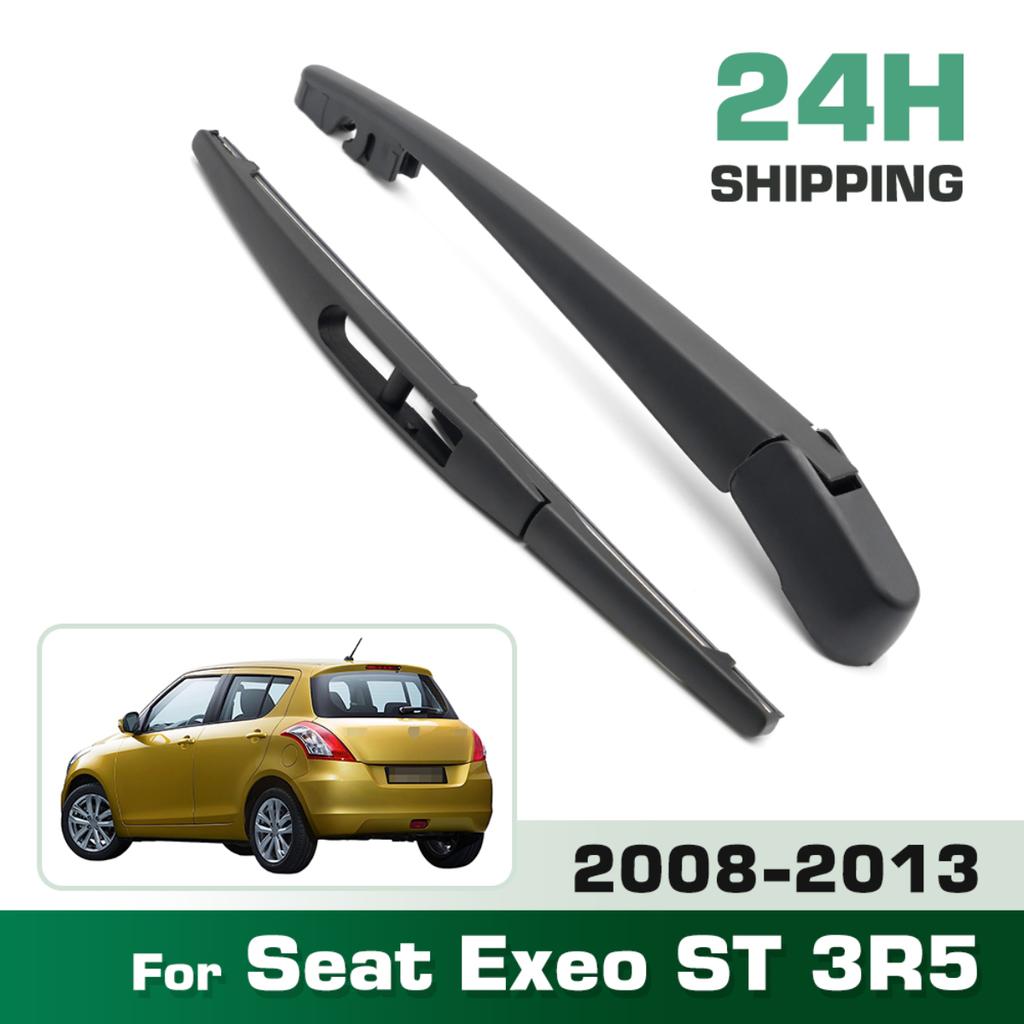 Wiper 10" Rear Wiper Blade & Arm Set Kit For Suzuki Swift 2010 - 2017 Windshield Windscreen Tailgate Window Rain Brush