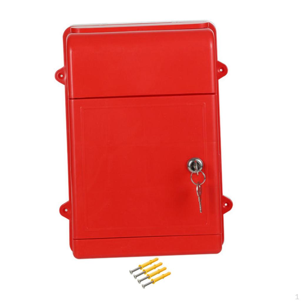 Hanging Mailbox with Lock And Key for School Office