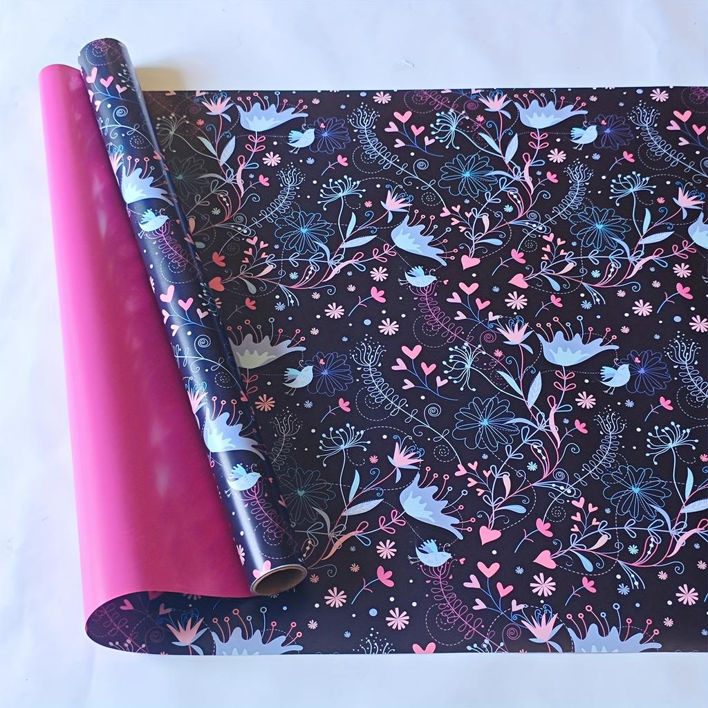 1roll Extra Long 43.18cm x 299.72cm Gift Wrap Roll Elegant wrapping paper for Scrapbooking,Party Decorations gift wrapping paper